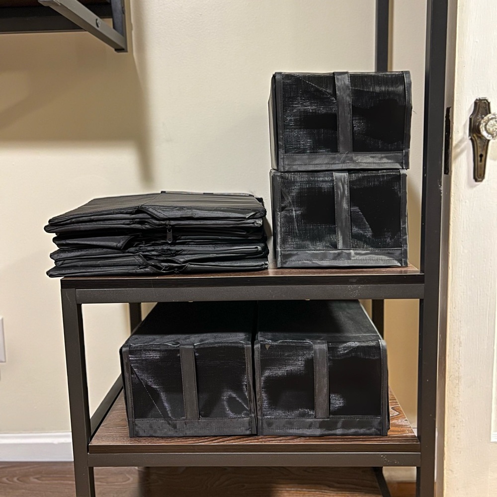 IKEA Show Box 4 pack - Black